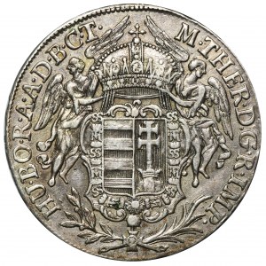 Hungary, Maria Teresa, 1/2 Thaler Kremnitz 1775 SK PD