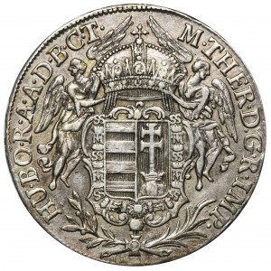 Węgry, Maria Teresa, Półtalar Kremnica 1775 SK PD