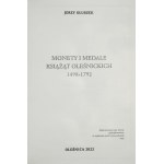 J. Głuszek, Monety i Medale Książąt Oleśnickich 1498-1792