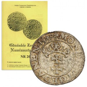 Sigismund II Augustus, Schilling Danzig 1549 - UNIQUE, SIGIS DEI GRA