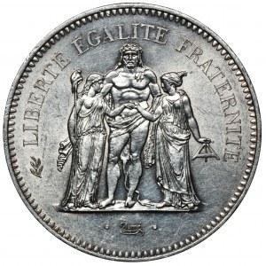 France, 5th Republic, 50 Francs 1977