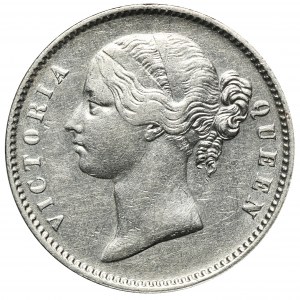 India, British India, Victoria, 1 Rupee 1840