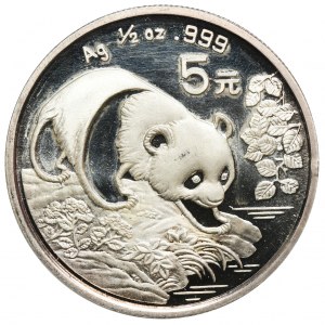 Chiny, 5 Yuan 1994 - Panda