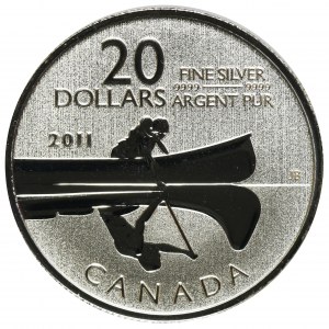 Kanada, 20 Dolarów 2011 - Kanadyjka