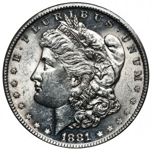 USA, 1 Dollar San Francisco 1881 - Morgan