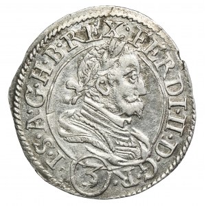 Austria, Ferdinand II, 3 Kreuzer Graz 1637