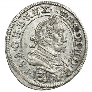 Österreich, Ferdinand II, 3 Krajcars Graz 1634
