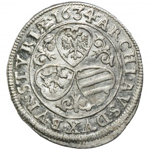 Austria, Ferdinand II, 3 Kreuzer Graz 1634