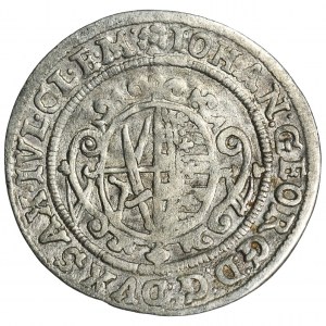 Niemcy, Saksonia, Jan Jerzy I, Grosz Drezno 1623 HI