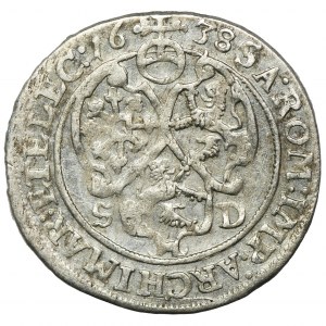 Niemcy, Saksonia, Jan Jerzy I, Grosz Drezno 1638 SD