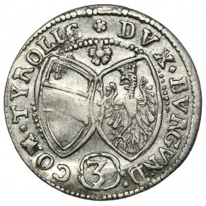 Österreich, Ferdinand Karl, 3 Krajcars Hall 1642