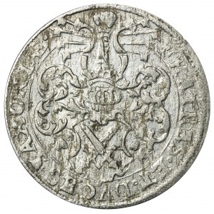 Niemcy, Saksonia, Krystian II, Jan Jerzy I i August, 1/24 Talara (grosz) Drezno 1592 HB - RZADKI