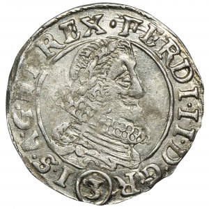 Austria, Ferdynand III, 3 Krajcary Praga 1637