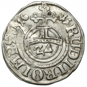 Deutschland, Mansfeld, Bruno II, Wilhelm I, Johann Georg IV und Wolrath VI, Eisleben Pfennig 1611