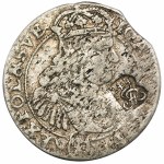 Potocki family dominial token, John II Casimir, 6 Groschen - countermark, RARE