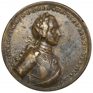 Deutschland, Brandenburg-Preußen, Friedrich II., Medaille ohne Datum (1758)