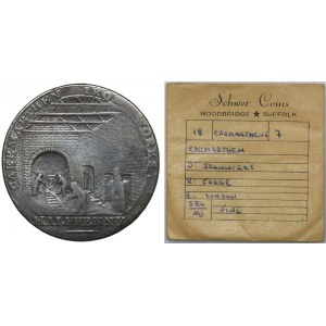England, Carmarthens, John Morgan's, 1/2 Pence Token ohne Datum