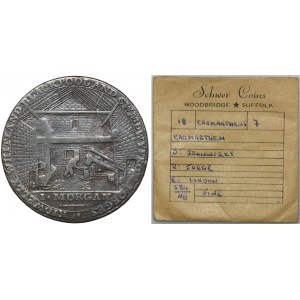 England, Carmarthens, John Morgan's, 1/2 Penny Token undated