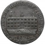 England, Kirkcudbrightshire, Thomas Scott &amp; Co, 1/2-Pence-Münze 1793