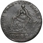 Irlandia, RLTCo Dublin, Żeton 1/2 pensa 1792