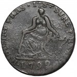 Irland, RLTCo Dublin, 1/2-Pence-Münze 1792