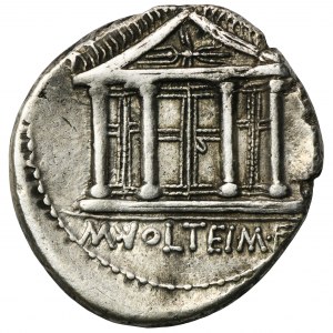 Roman Republic, Volteius, Denarius