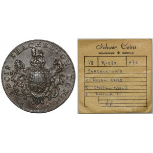 England, Middlesex, Shackelton's London, 1/2-Pence-Münze 1794