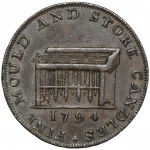 England, Middlesex, Shackelton's London, 1/2 Penny Token 1794