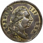 England, William Davies, Birmingham, 1/2-Pence-Münze 1789