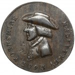 England, Yorkshire. Sheffield, 1/2 Penny Token 1790