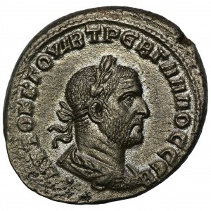 Rzym Prowincjonalny, Syria, Seleucja i Pieria, Antiochia, Trebonianus Gallus, Tetradrachma bilonowa