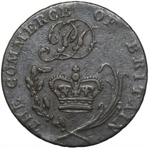 England, Suffolk, Bury, 1/2 Penny Token undated