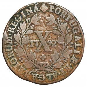 Portugalia, 10 Realów 1792
