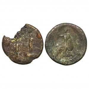 Set, Roman Imperial, Bronze (2 pcs.)
