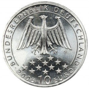 Germany, 10 Euro 2005 G - F. Schiller