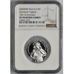 PLN 10 2020 10th anniversary of the Smolensk tragedy - NGC PF70 ULTRA CAMEO