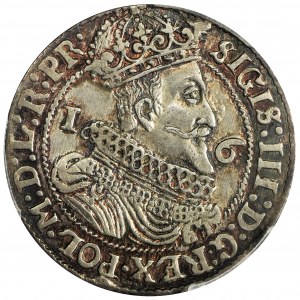 Sigismund III Vasa, Ort Gdansk 1625 - PCGS MS62 - PR: