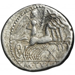 Roman Republic, M. Tullius, Denarius