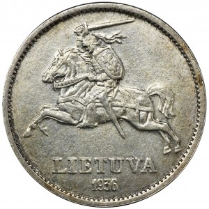 Lithuania, Republic, 10 Litu Kowno 1936