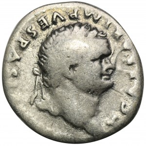 Roman Imperial, Titus, Denarius - RARE