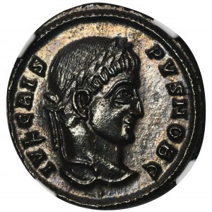 Roman Imperial, Crispus, Follis - NGC MS