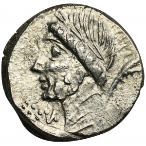 Roman Republic, L. C. Memius L. f. Galeria, Denarius