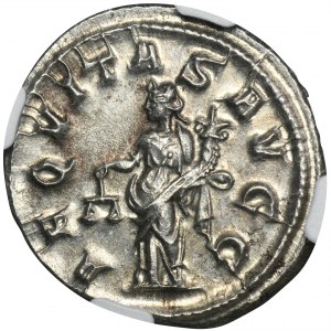 Cesarstwo Rzymskie, Filip I Arab, Antoninian - NGC MS - PIĘKNY
