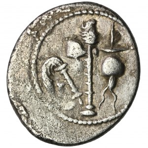 Roman Republic, Gaius Julius Caesar, Denarius