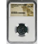 Grecja, Bosfor Cymeryjski, Panticapaeum, Brąz - NGC Ch XF