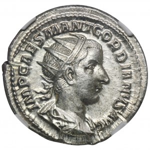 Cesarstwo Rzymskie, Gordian III, Antoninian - NGC MS