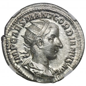 Römisches Reich, Gordian III, Antoninian - NGC MS