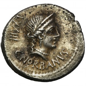 Römische Republik, C. Norbanus, Denarius