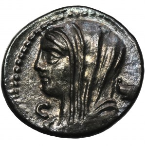 Römische Republik, L. Cassius Q. f. Longinus, Denar