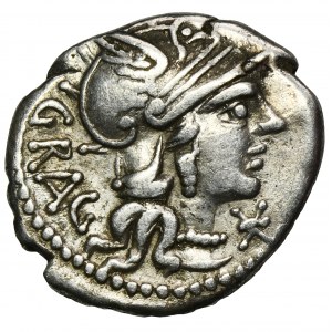 Roman Republic, L. Antestius Gragulus, Denarius